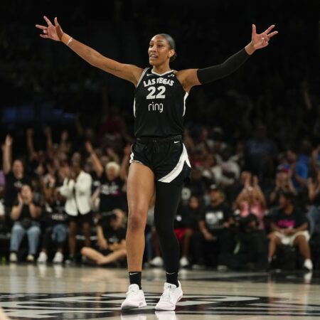 A’ja Wilson WNBA Prop Bets for Today’s Game Against Dallas Wings 8/17/2025