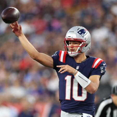 Drake Maye Player Prop Bets This Sunday Against Pittsburgh Steelers 9/21/2025