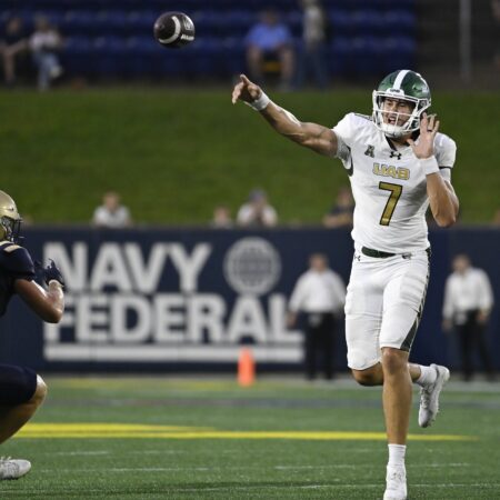 Jalen Kitna Player Prop Bets for Saturday Against Army Black Knights 10/4/2025