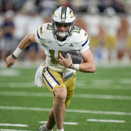 Haynes King Top Prop Bets Today Against Syracuse Orange 10/25/2025