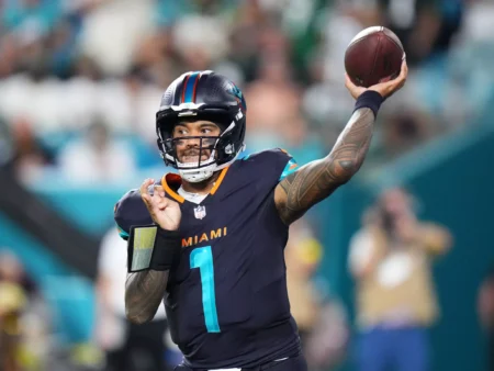 Tua Tagovailoa Player Prop Bets for Today Against Washington Commanders 11/16/2025