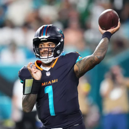 Tua Tagovailoa Player Prop Bets for Today Against Washington Commanders 11/16/2025