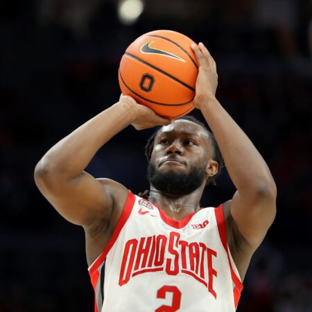 Iowa Hawkeyes vs Ohio State Buckeyes Prediction, College Basketball Picks, Best Bets & Odds for 3/12/2026