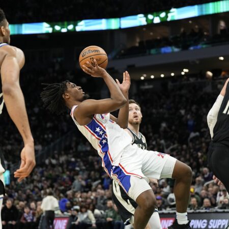 Tyrese Maxey Top NBA Prop Bets for Today Against Boston Celtics 4/24/2026