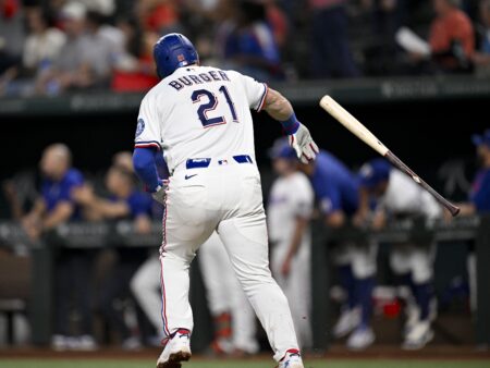 Jake Burger MLB Prop Bets Today Against Washington Nationals 8/18/2026