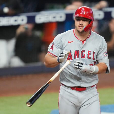 Mike Trout MLB Player Prop Bets Saturday Against Texas Rangers 8/22/2026